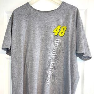 Jimmie Johnson #48 Lowe’s Team Racing Size XXL T-shirt NASCAR Hendrick Motor